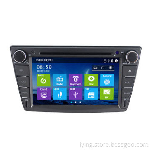 Car DVD Player for 2012 C30 with GPS DVD Radio Bluetooth, 800 x 480 Pixels Resolution